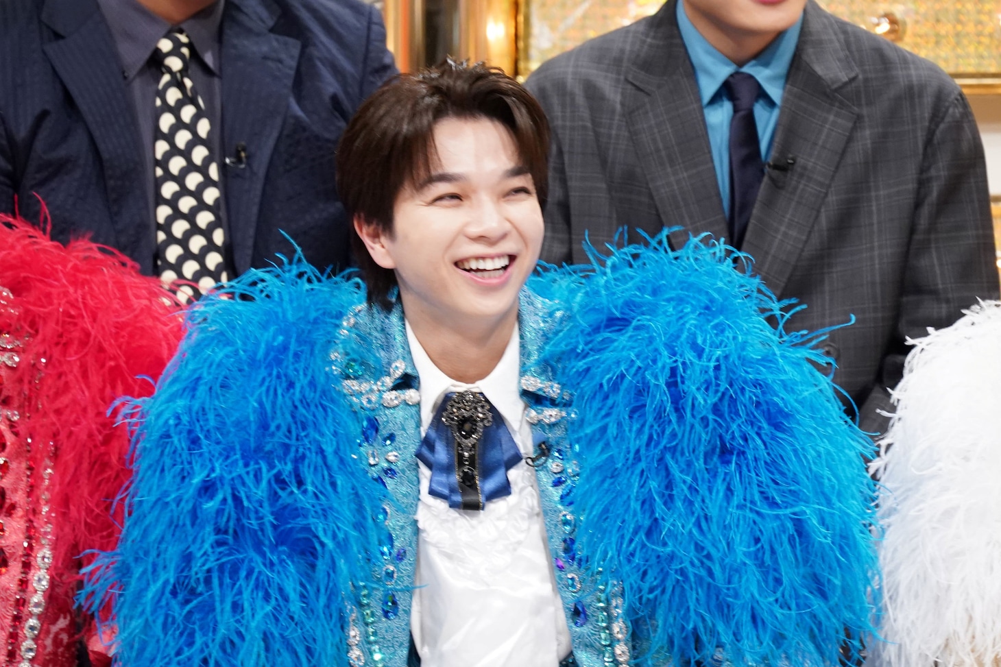 塩﨑太智（M!LK）。4月25日に放送される、M!LKが“公式応援団”を務める「全力チャンプ」より。