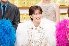 山中柔太朗（M!LK）。4月25日に放送される、M!LKが“公式応援団”を務める「全力チャンプ」より。