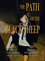 「Arche 東阪ツアー2026『THE PATH OF THE BLACK SHEEP』」告知キービジュアル