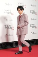 入場する柏木悠（超特急）。