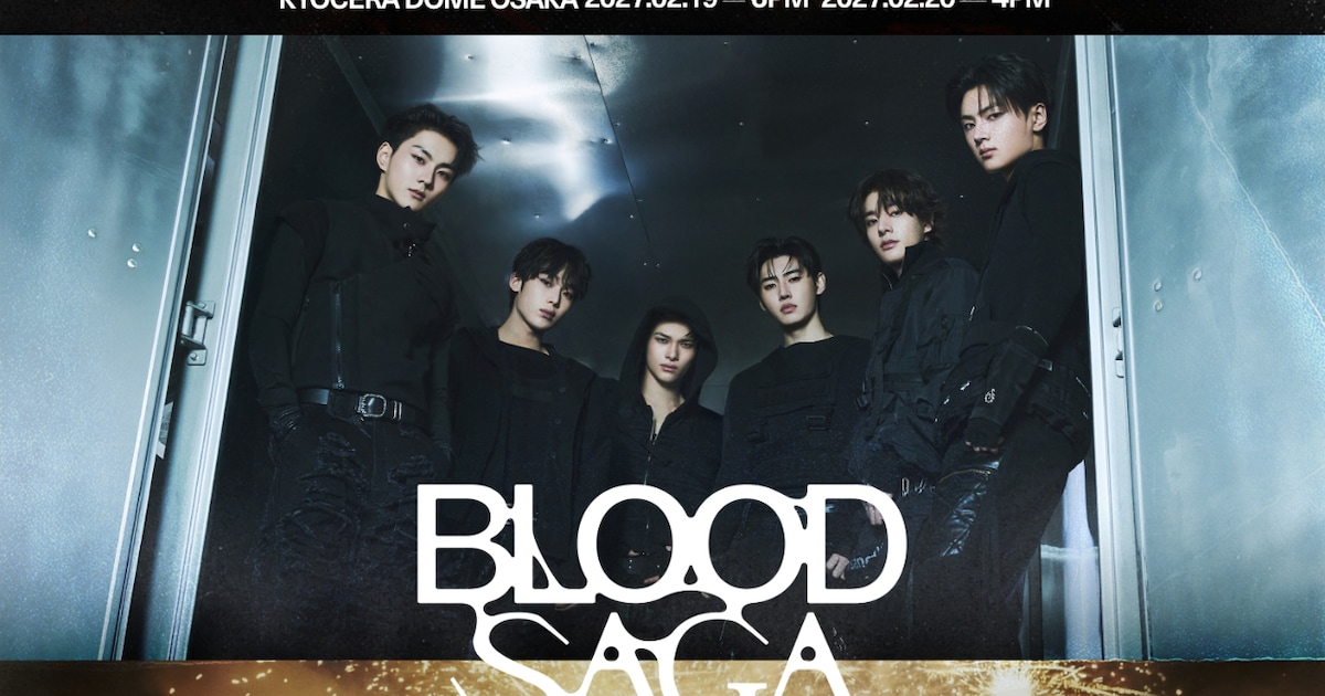 ENHYPENが初の4大ドームツアー、「BLOOD SAGA」は21都市30公演にわたる大規模ワールドツアーに