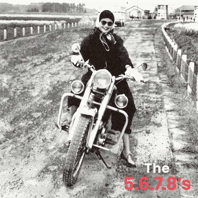 The 5.6.7.8's「Run Run Run」ジャケット