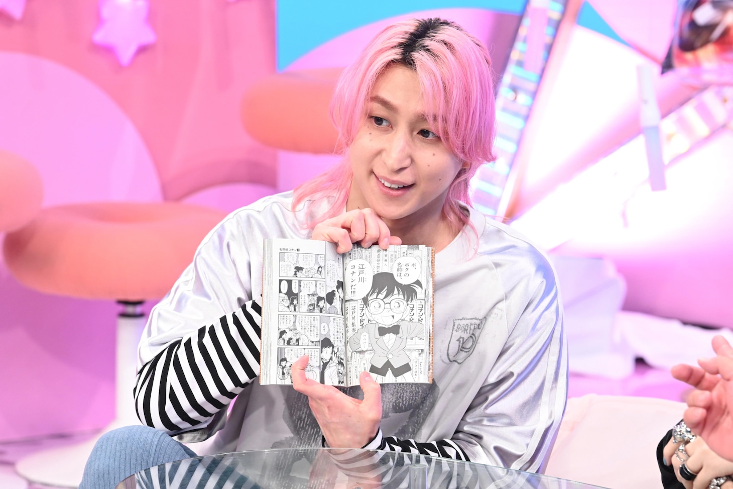 「サクサクヒムヒム ☆推しの降る夜☆」4月25日放送回より。©︎日本テレビ