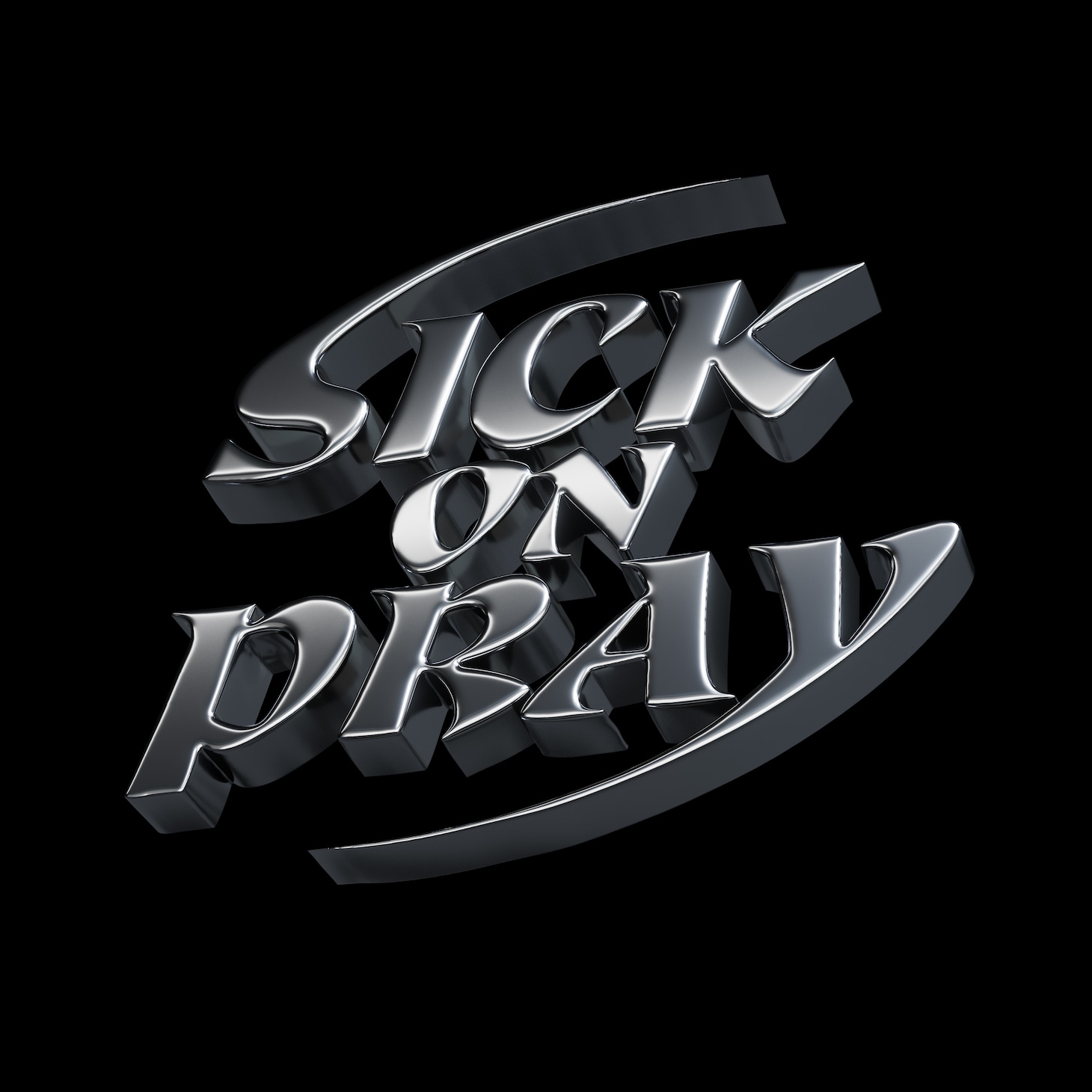 SICK ON PRAYロゴ