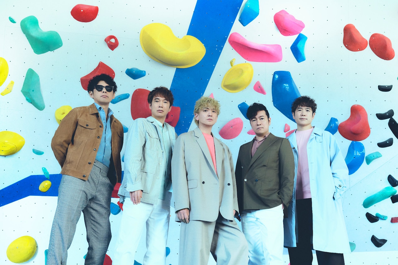 ゴスペラーズの新作EP「UNIVER5OUL」ジャケット公開、グループの彩りを表現
