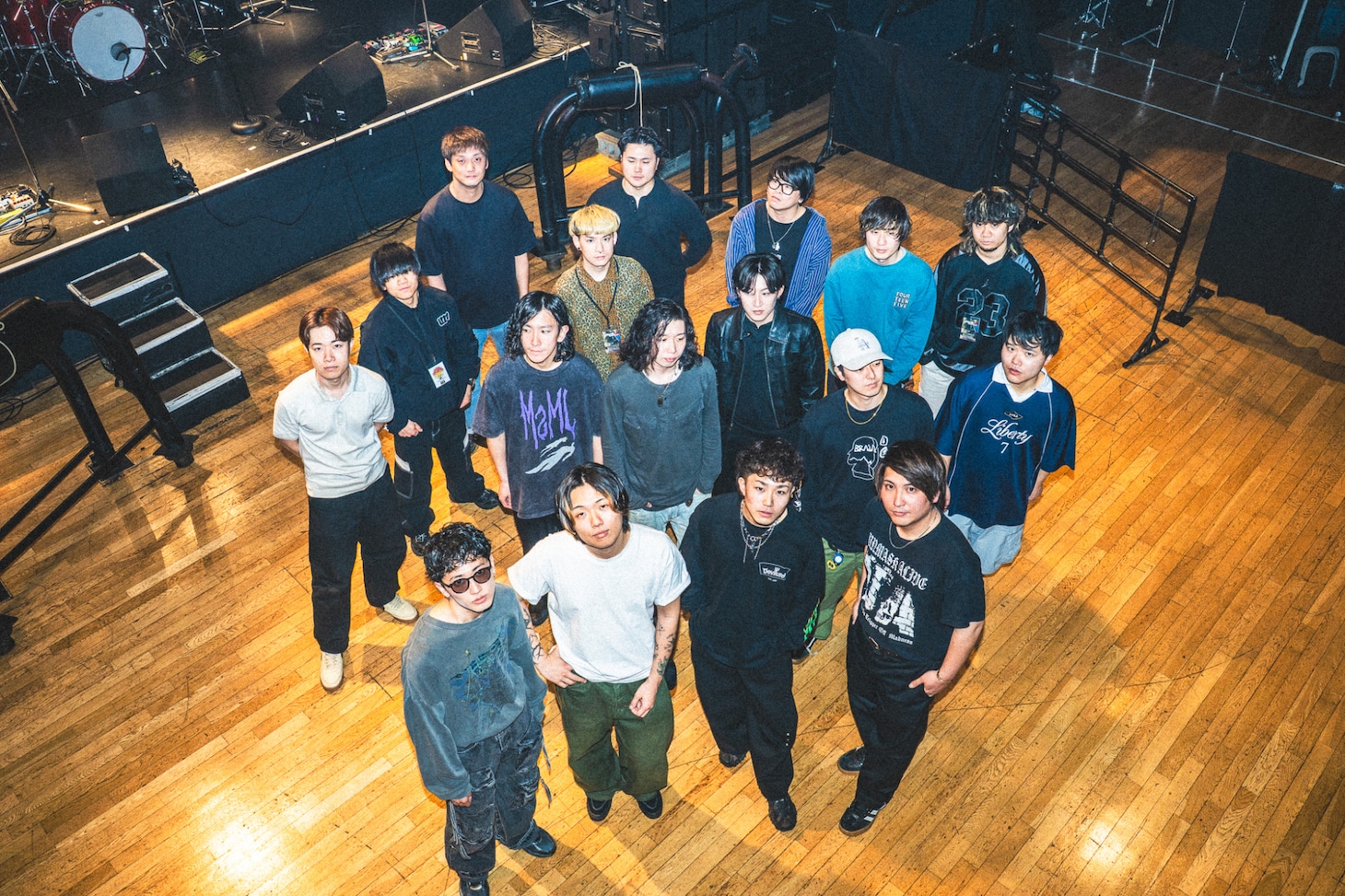 「HOW TO START A FIRE TOUR 2026」出演バンドたち。（Photo by YUYA KOIZUMI）