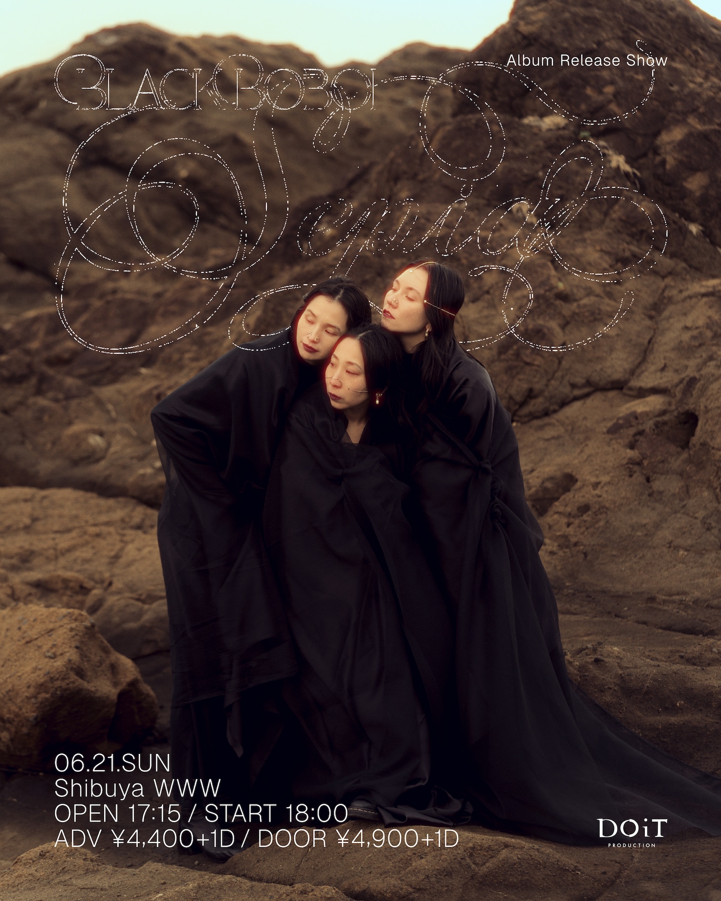 「Black Boboi “Sepia” Release show」ビジュアル