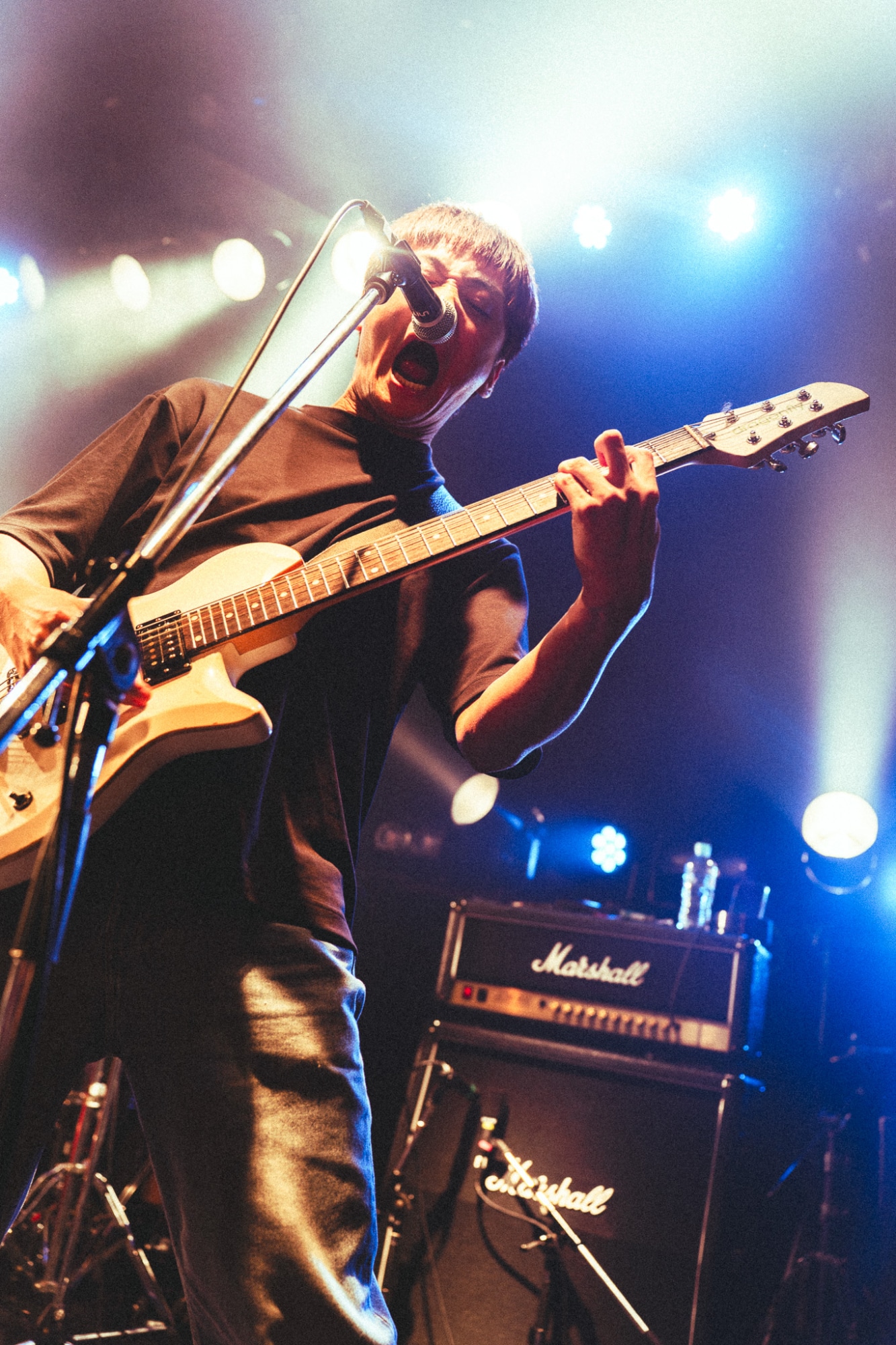 Tetsuya（G / UNMASK aLIVE）（Photo by YUYA KOIZUMI）