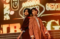 杢代和人と小泉光咲。（Photo by Hanna Takahashi）