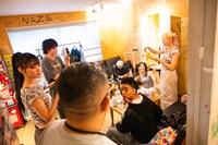 本番直前のlyrical school。