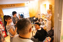 本番直前のlyrical school。