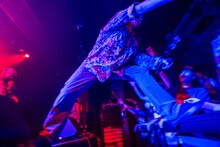 ステージを飛び出すryuya。