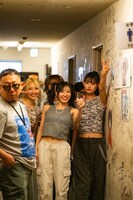 ステージに向かうlyrical school。