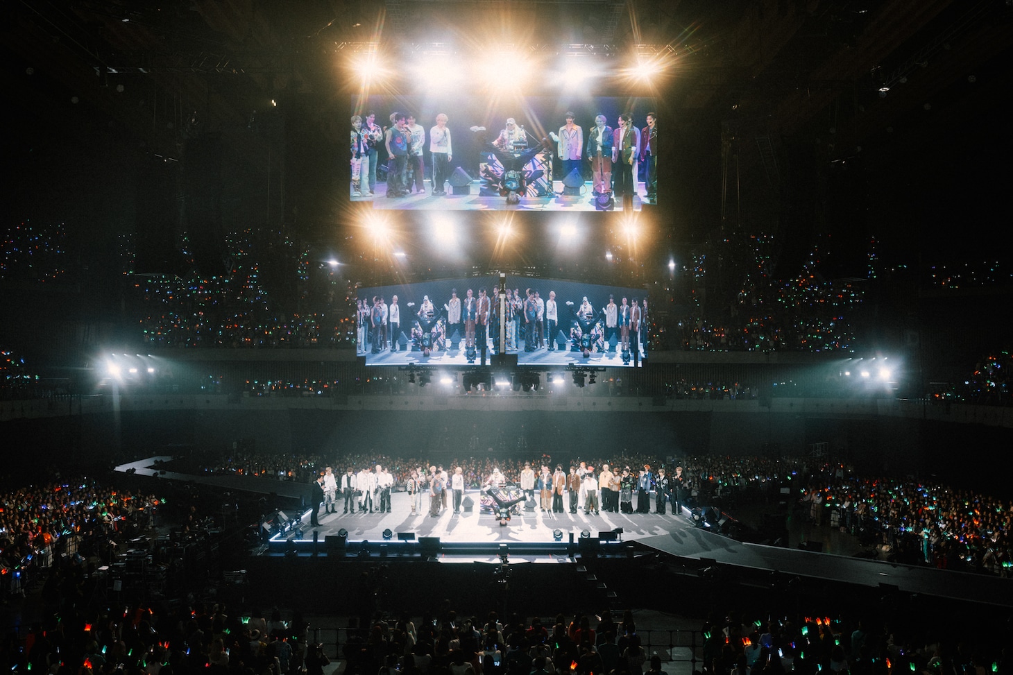 「楽曲交換パッション DO ダンスバトル」の様子。