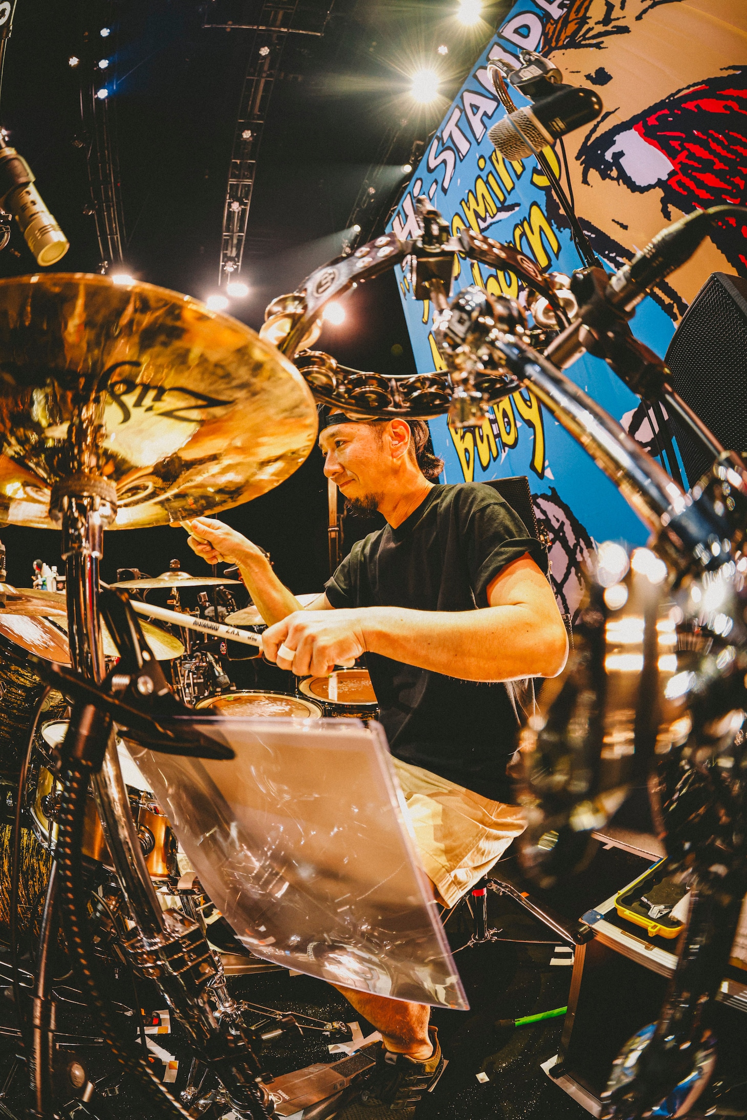 ZAX（Dr / Hi-STANDARD）（撮影：西槇太一）