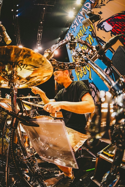 ZAX（Dr / Hi-STANDARD）（撮影：西槇太一）