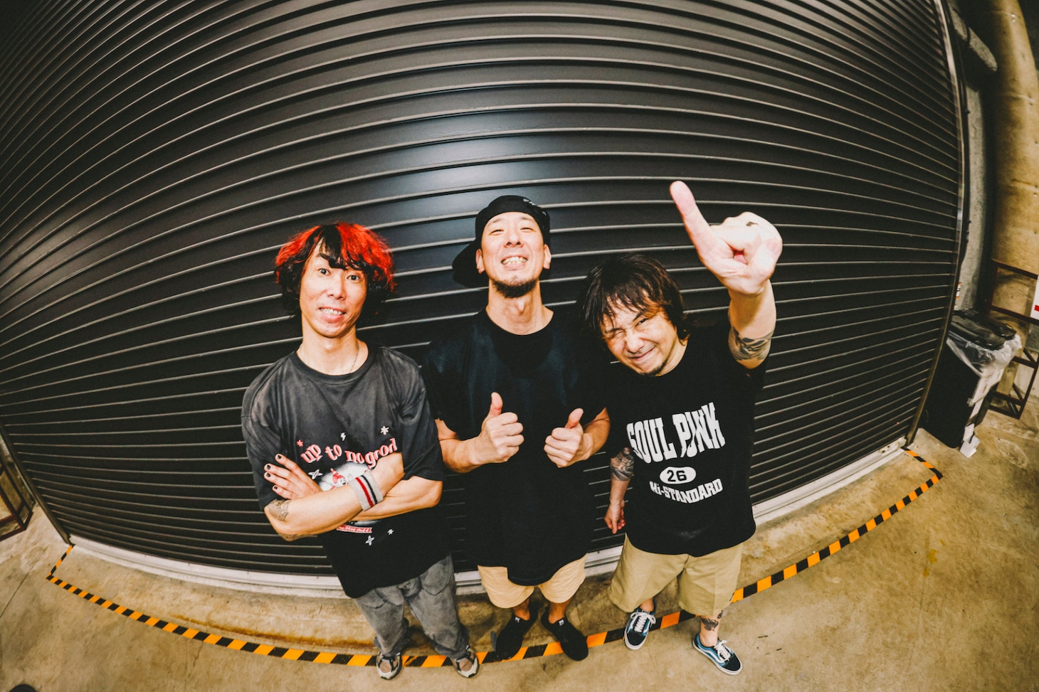 Hi-STANDARD（撮影：西槇太一）