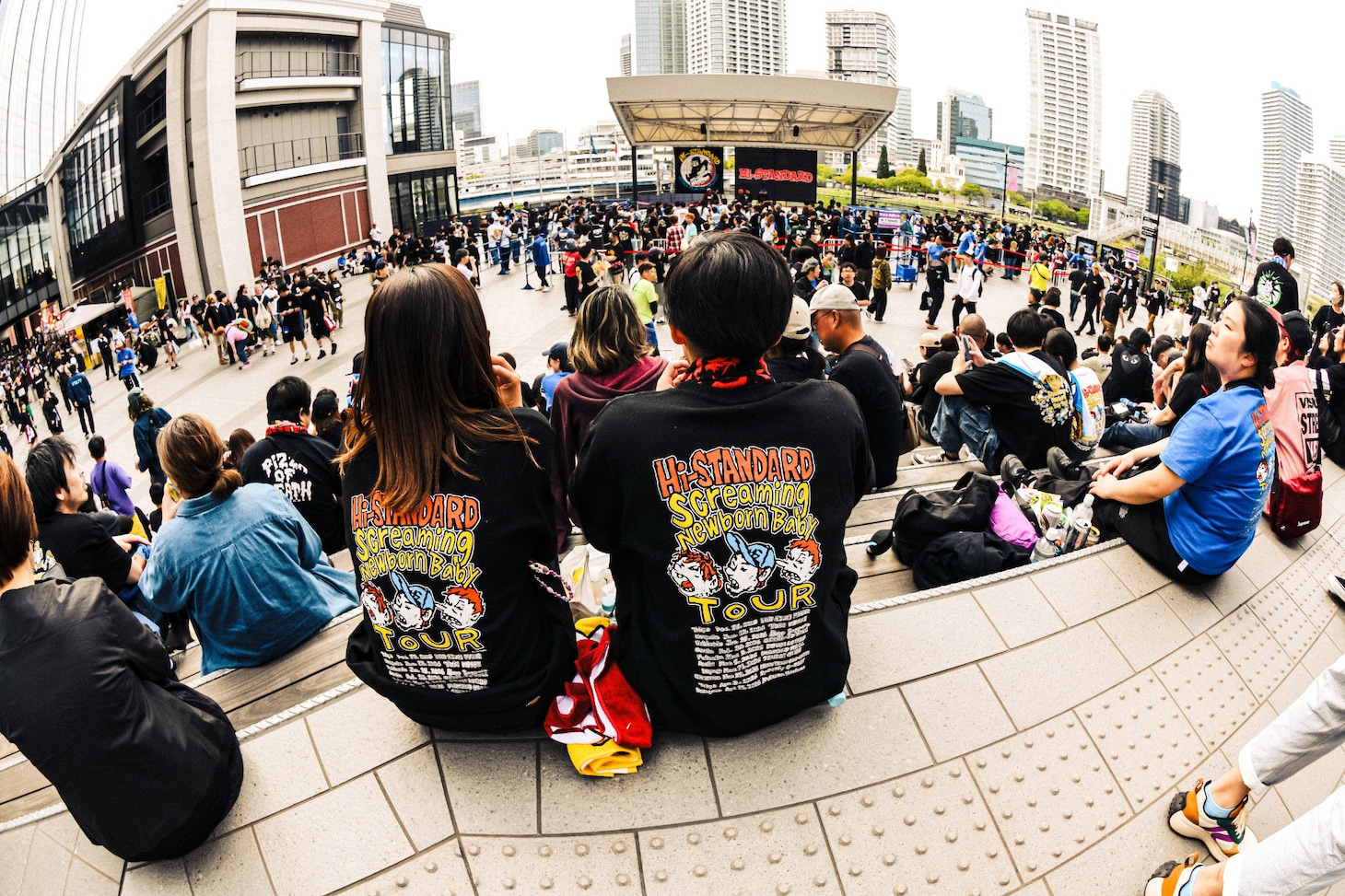 Hi-STANDARD「Screaming Newborn Baby」Kアリーナ横浜の様子。（撮影：岸田哲平）