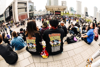 Hi-STANDARD「Screaming Newborn Baby」Kアリーナ横浜の様子。（撮影：岸田哲平）