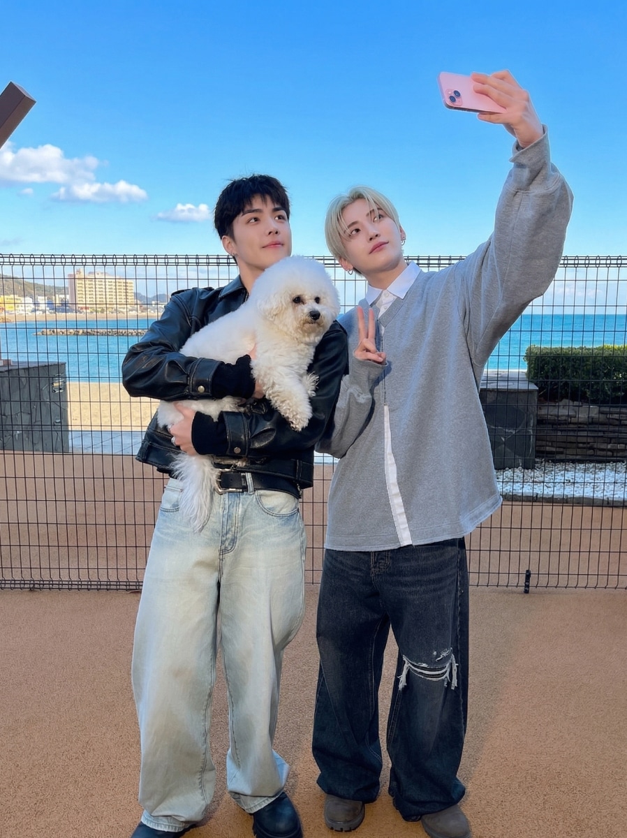 左からMAKI、YUMA。