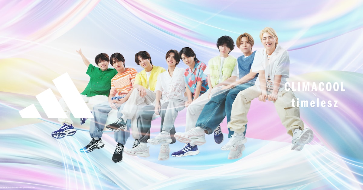 timeleszが軽やかに風をまとう、アディダス「CLIMACOOL」新CM公開