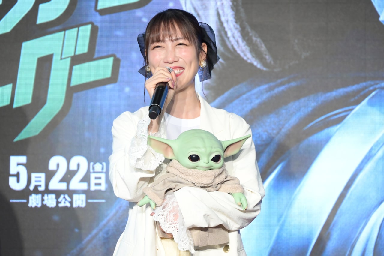 ももクロ高城れに「スター・ウォーズ」最新作は「絶対に映画館で」愛猫にリンク？推しのグローグーとイベント登場
