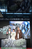 左から尾上松也、高城れに（ももいろクローバーZ）、野口聡一。