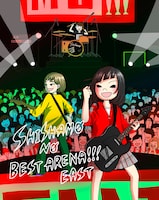 「SHISHAMO NO BEST ARENA!!! EAST」告知ビジュアル