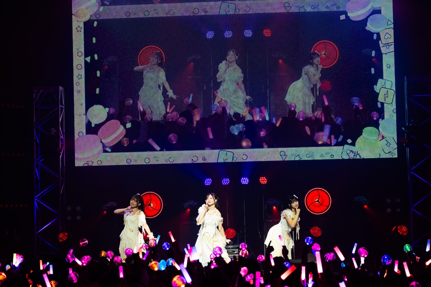 「ClariS -03- 1st TOUR 2026 ～Trigger Anthem～」東京・Zepp Haneda（TOKYO）の様子。（撮影：平野タカシ）