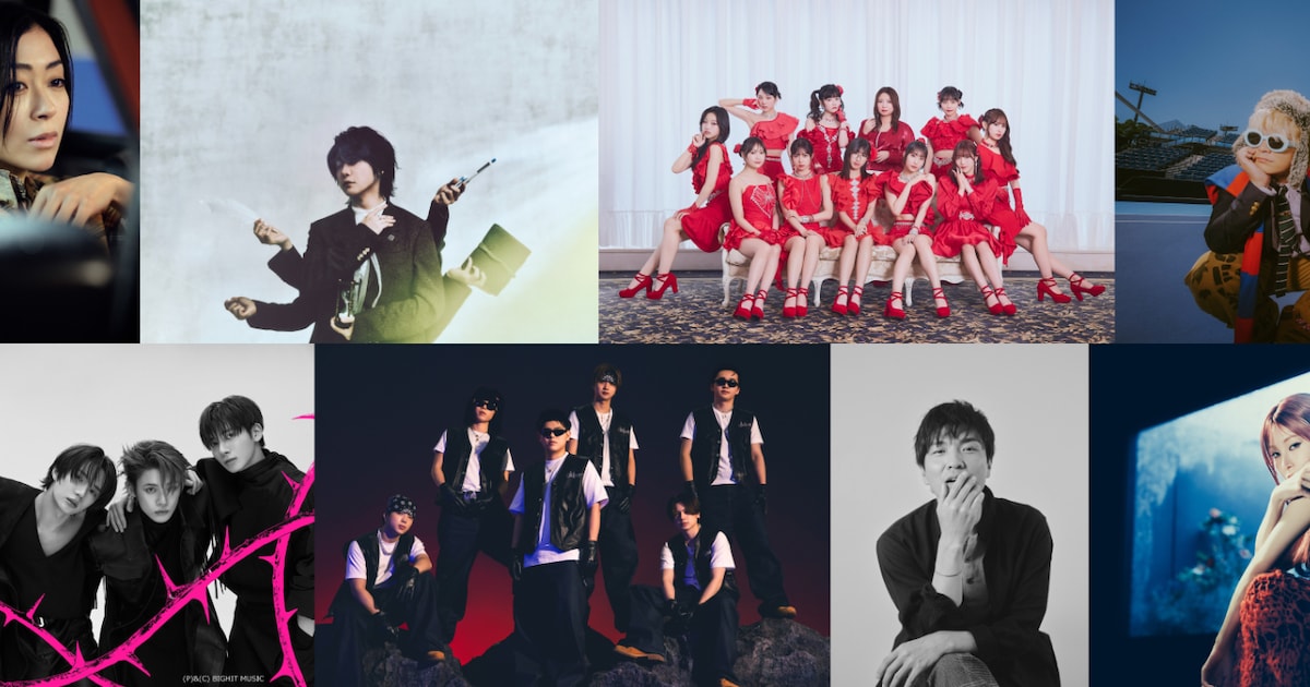 次回「CDTV」に宇多田ヒカル、大森元貴、TXT、BE:FIRST、森山直太朗、LiSA、セカオワ、Juice=Juice