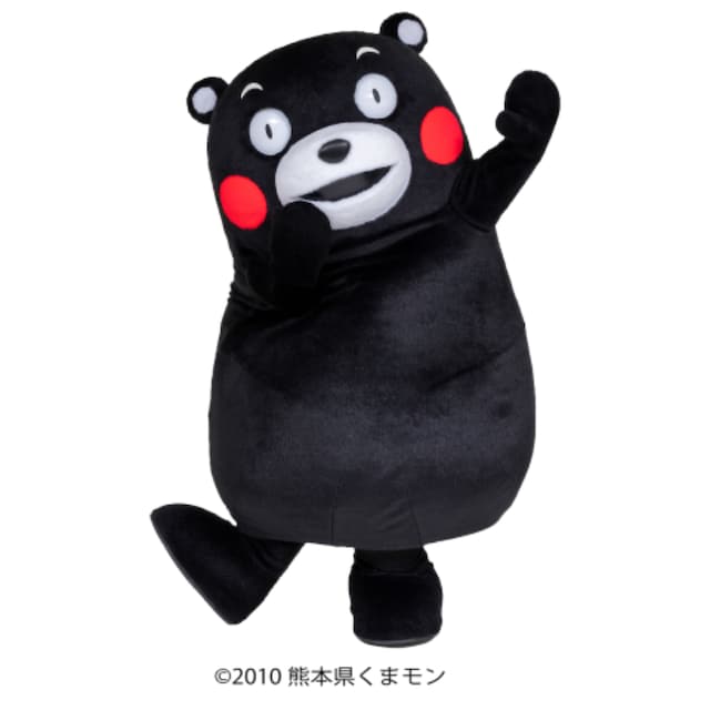 くまモン。熊本県営業部長兼しあわせ部長を務める。