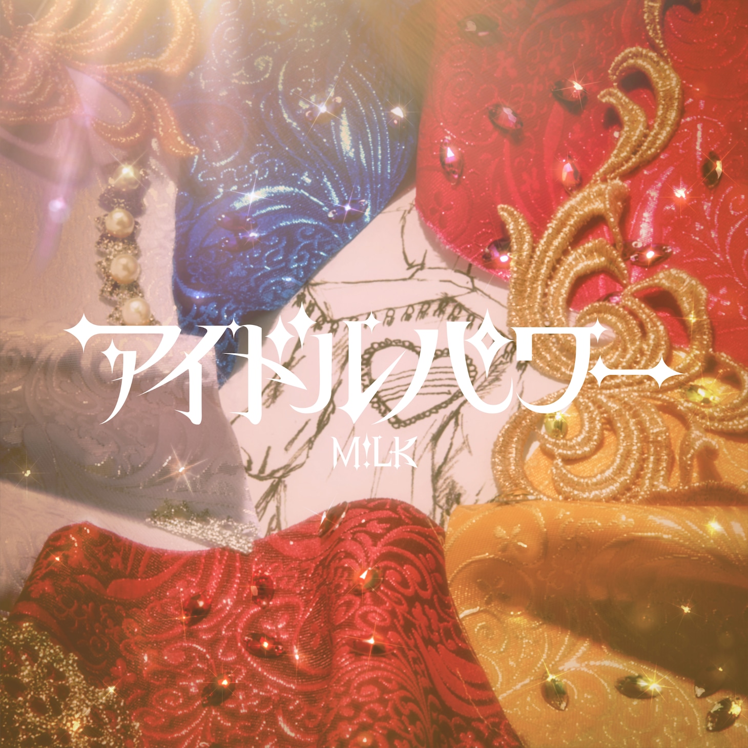 M!LK「アイドルパワー」配信ジャケット