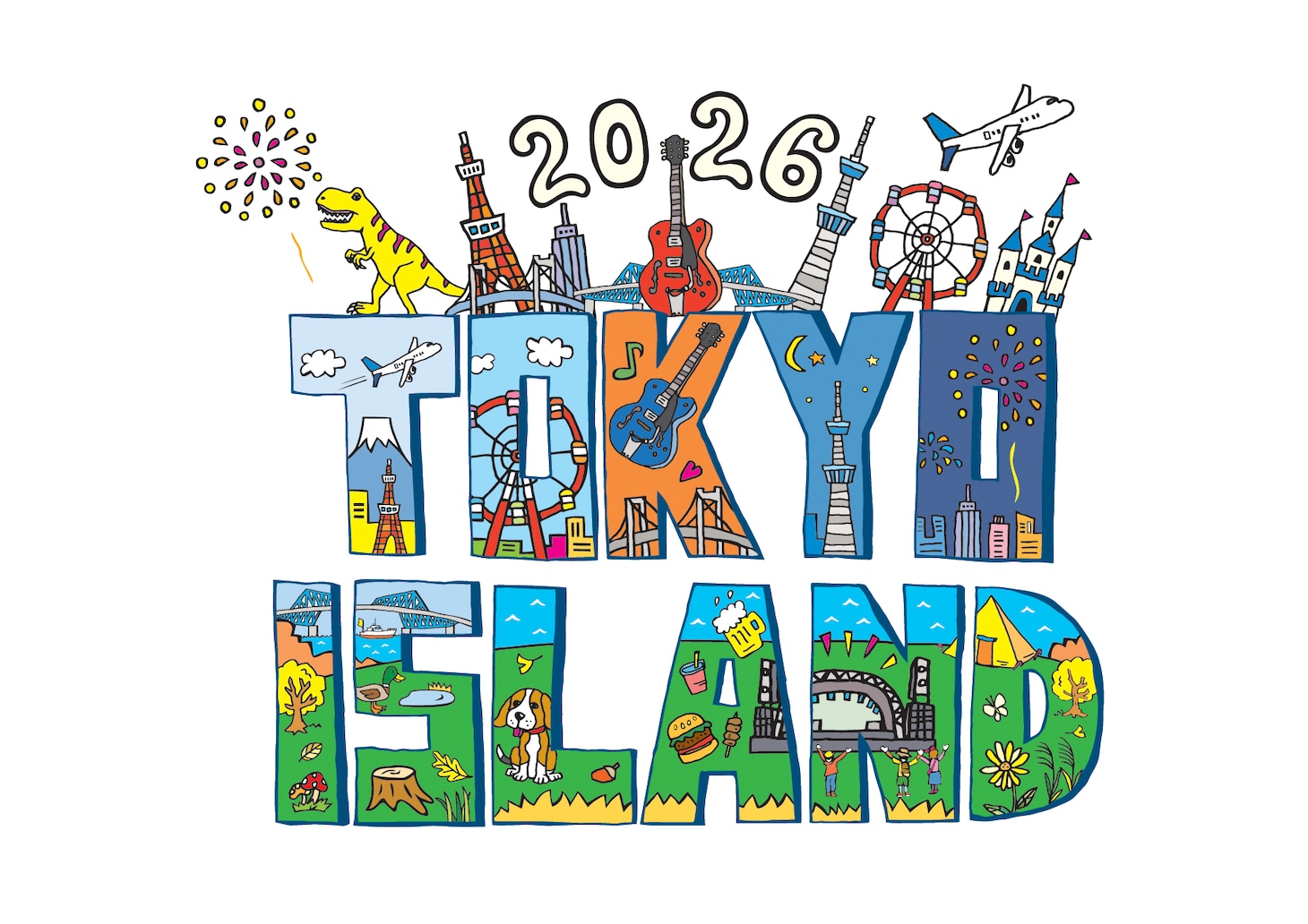 「TOKYO ISLAND 2026」ロゴ