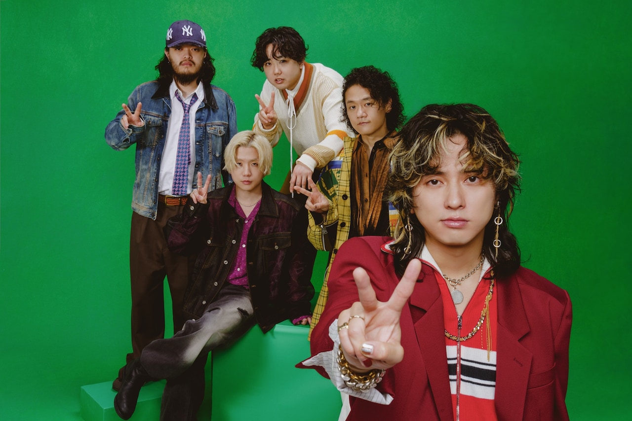 BREIMENの新曲「めんどいな…」リリース決定、グリーンバックでピース