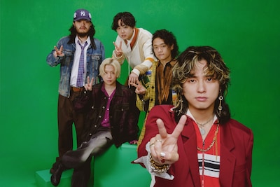 終演後に公開されたBREIMENの新アーティスト写真。（Photo by Ryunosuke Kanaya）