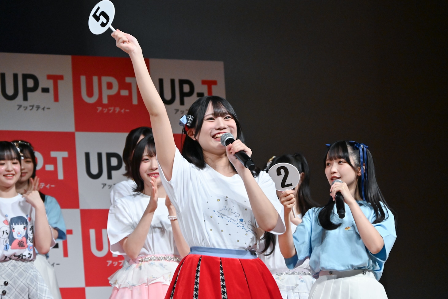 即興パフォーマンス3位に輝いた佐藤広花。