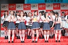 AKB48グループが約8年ぶり大集結！「UP-T」新CM発表会でひろゆきの毒舌に翻弄されっぱなし