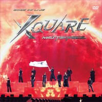 生配信の中で解禁された、映像作品「2025 INI LIVE TOUR [XQUARE - MASTERPIECE] IN VANTELIN DOME NAGOYA」DVDのジャケット写真。
