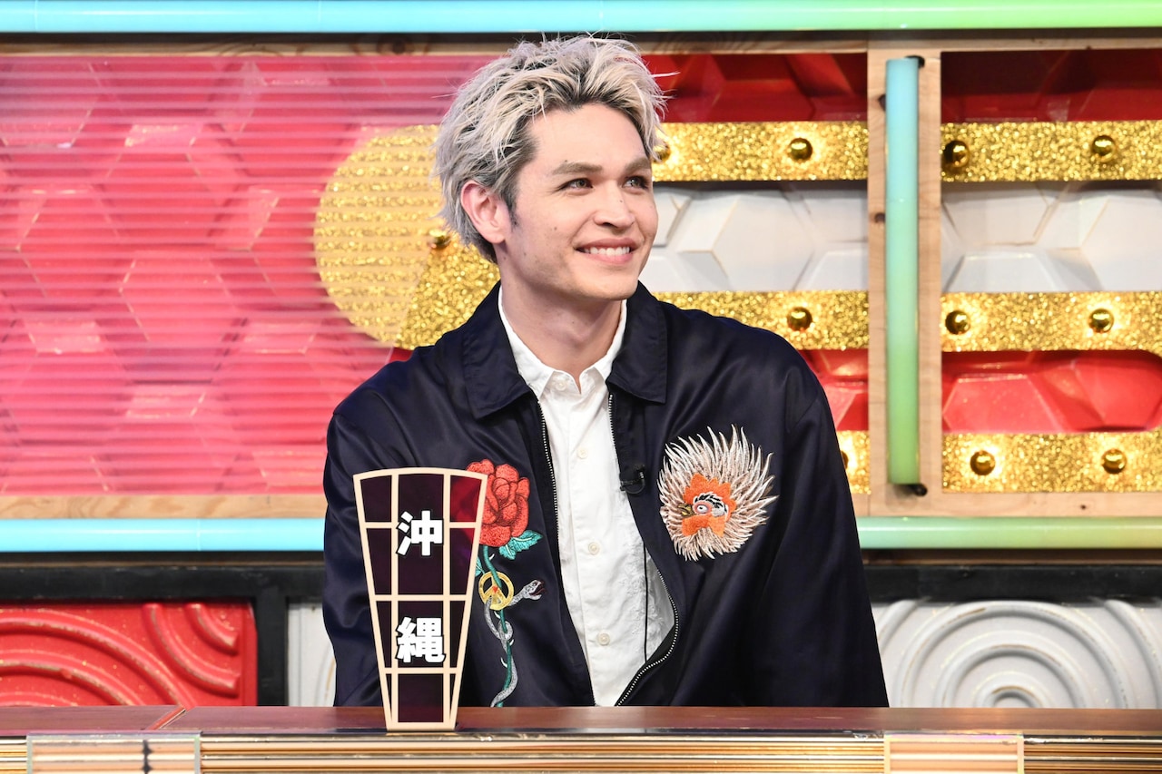 THE RAMPAGE与那嶺瑠唯が「ケンミンSHOW」出演、静岡のマグロをおいしそうに食べる