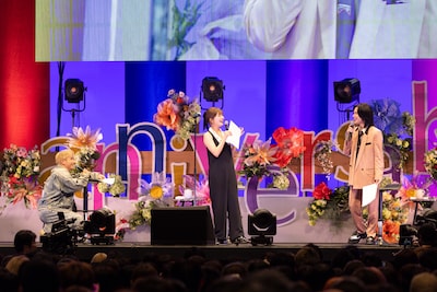 AAAデビュー20周年ファンミで宇野実彩子、與真司郎、末吉秀太が再会誓う　ライブの予定は「信じて待ってて」