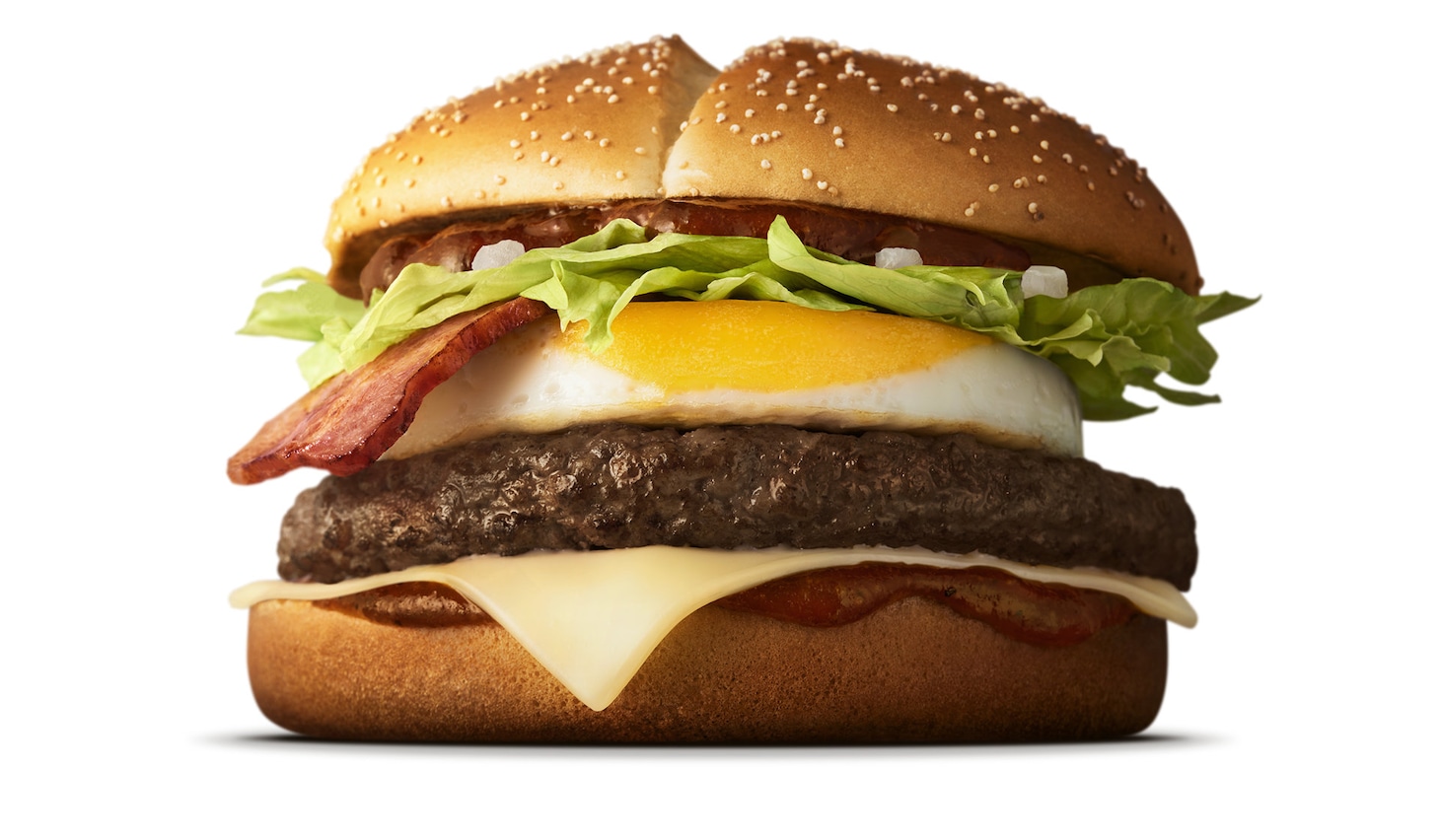 マクドナルド「炙り醤油風 たまごベーコン肉厚ビーフ」