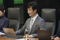 マクドナルド「サムライマック『普通のマックじゃ物足んねえ。』篇」収録時の様子。