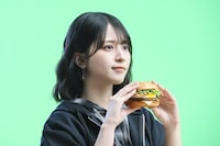 マクドナルド「サムライマック『普通のマックじゃ物足んねえ。』篇」収録時の様子。