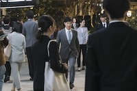 マクドナルド「サムライマック『普通のマックじゃ物足んねえ。』篇」収録時の様子。