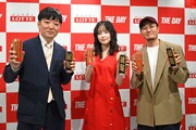 左から平井翔大氏、加藤小夏、TaiTan（Dos Monos）。