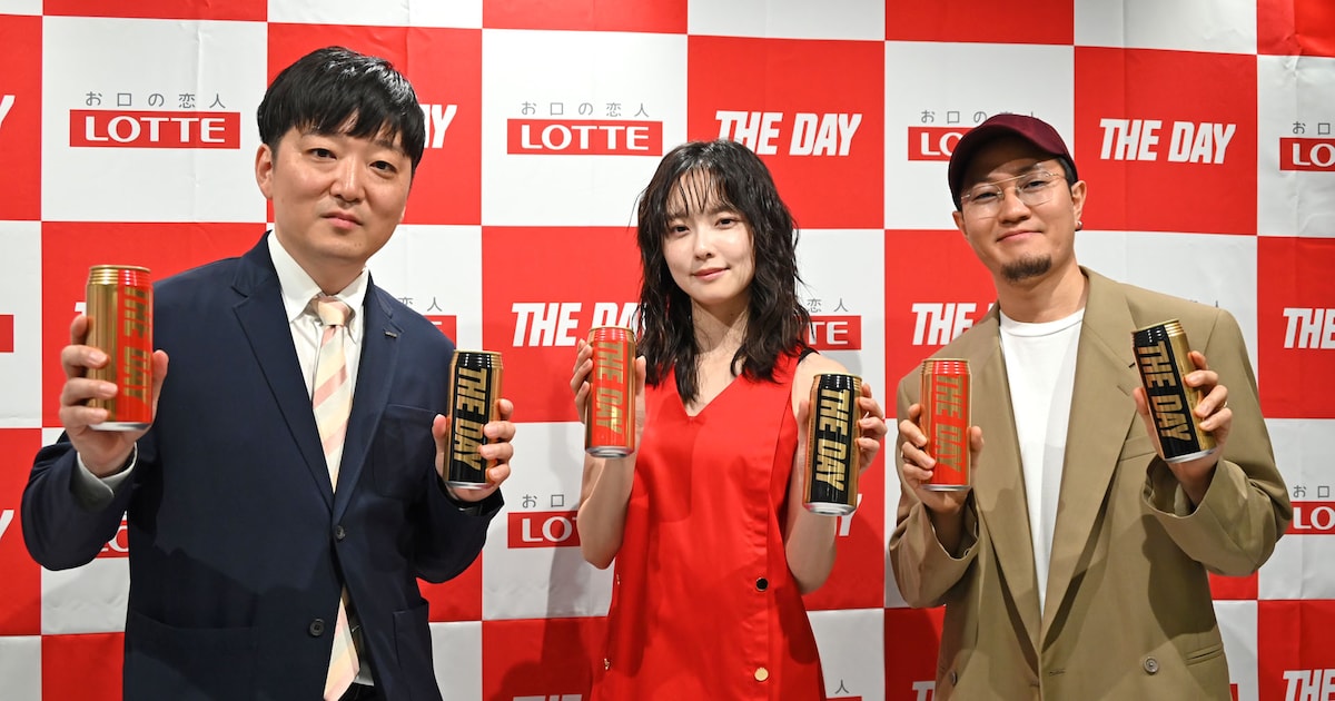 Dos MonosのTaiTanがロッテとコラボ開発した水「THE DAY」新章突入、ウェブCMに加藤小夏出演