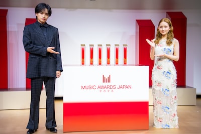 中島健人と畑芽育が日本の音楽を世界にアピール、「MUSIC AWARDS JAPAN」ノミネート発表会で音楽との向き合い方を語る
