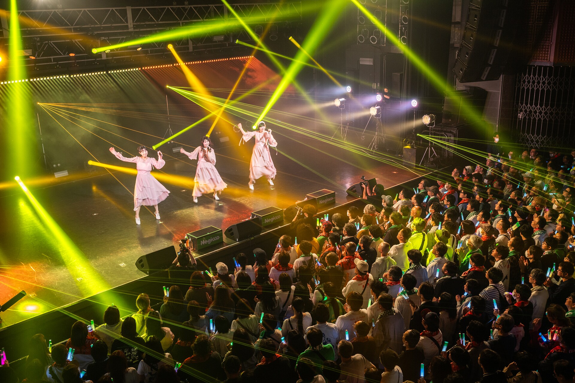 Negicco 2026 live：Make Up Prelude supported byサトウ食品」の様子