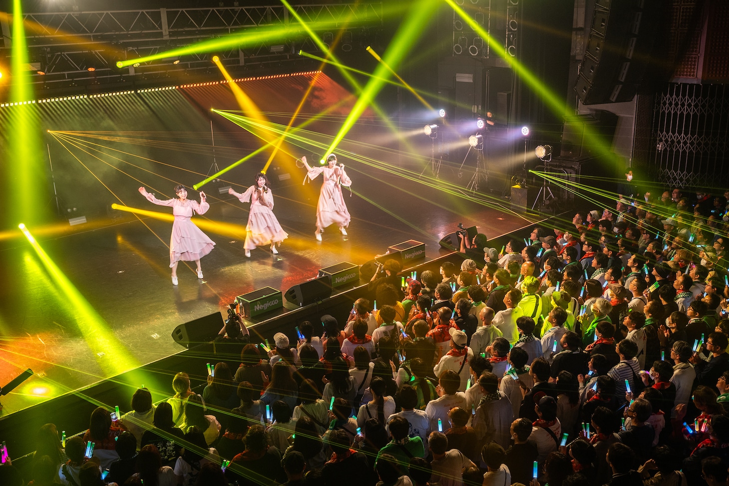 「Negicco 2026 live：Make Up Prelude supported byサトウ食品」の様子。