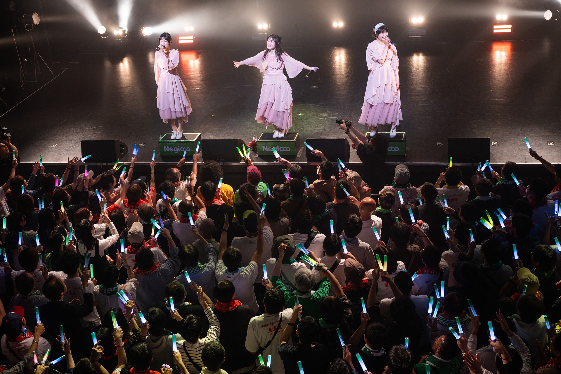 Negicco 2026 live：Make Up Prelude supported byサトウ食品」の様子